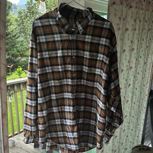 Brooks Brothers Multicolor Plaid Button Down Shirt